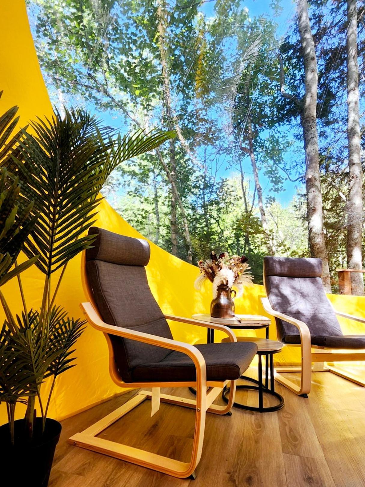 Estrella Glamping Otel Caraquet Dış mekan fotoğraf