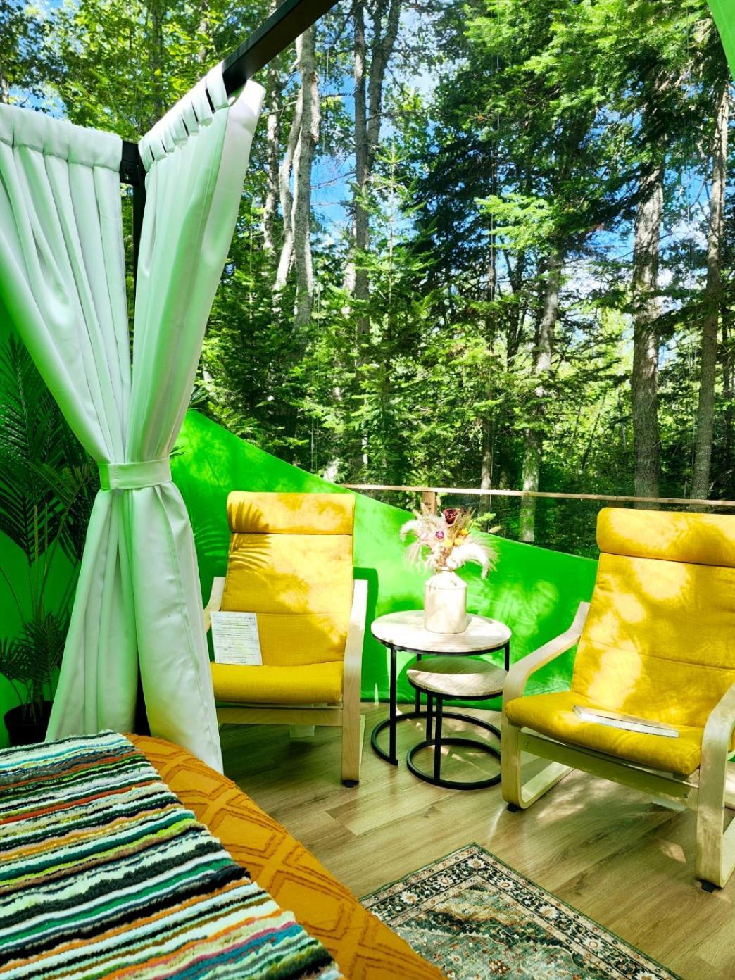Estrella Glamping Otel Caraquet Dış mekan fotoğraf
